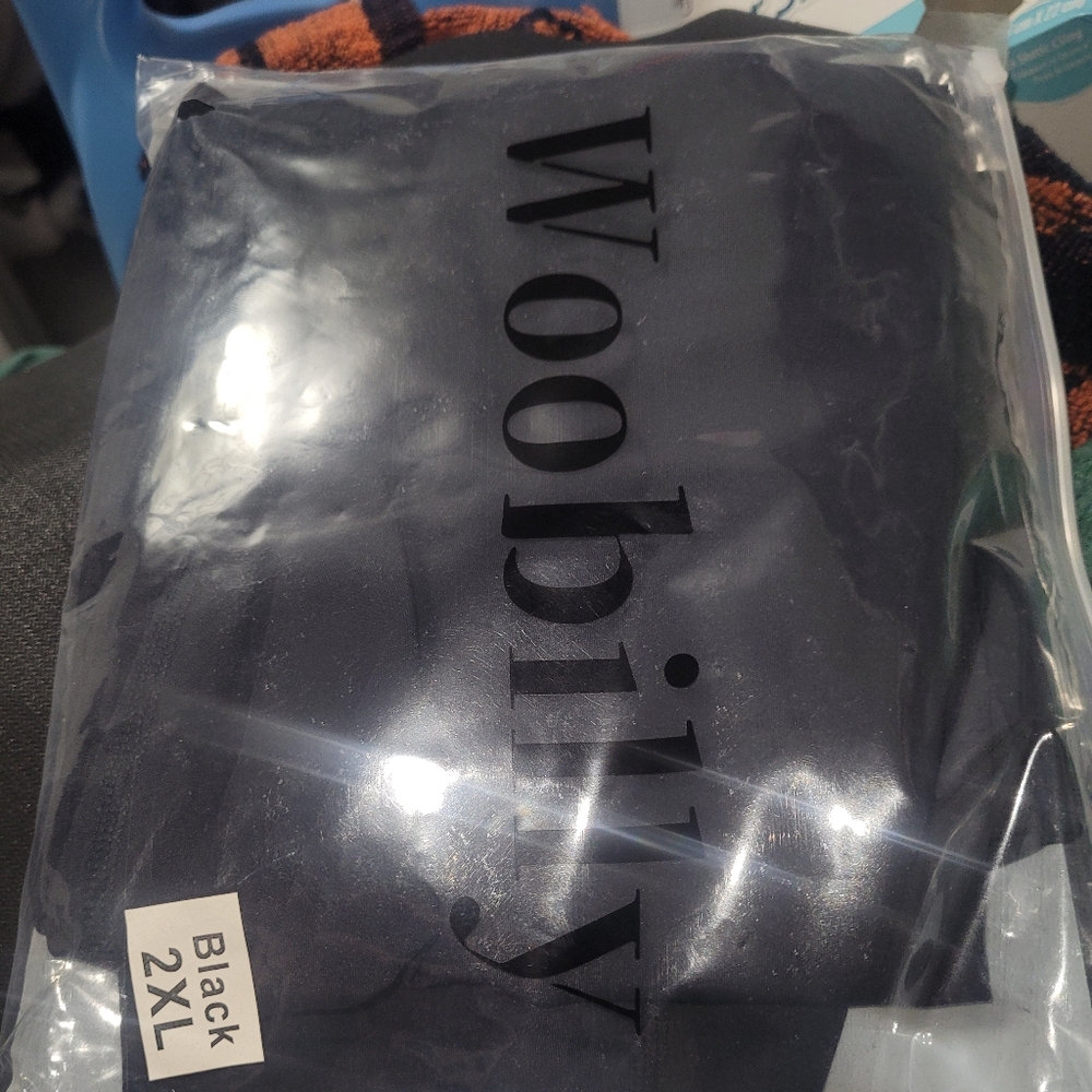 Woobilly Black 2XL Leggings